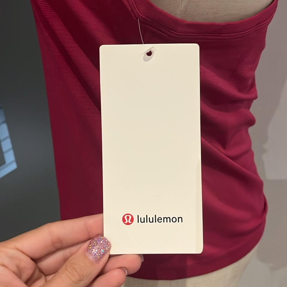 Lululemon Swiftly Tech Racerback 2.0 *Race Length Ripened Raspberry | Size 8 - Picture 3 of 8